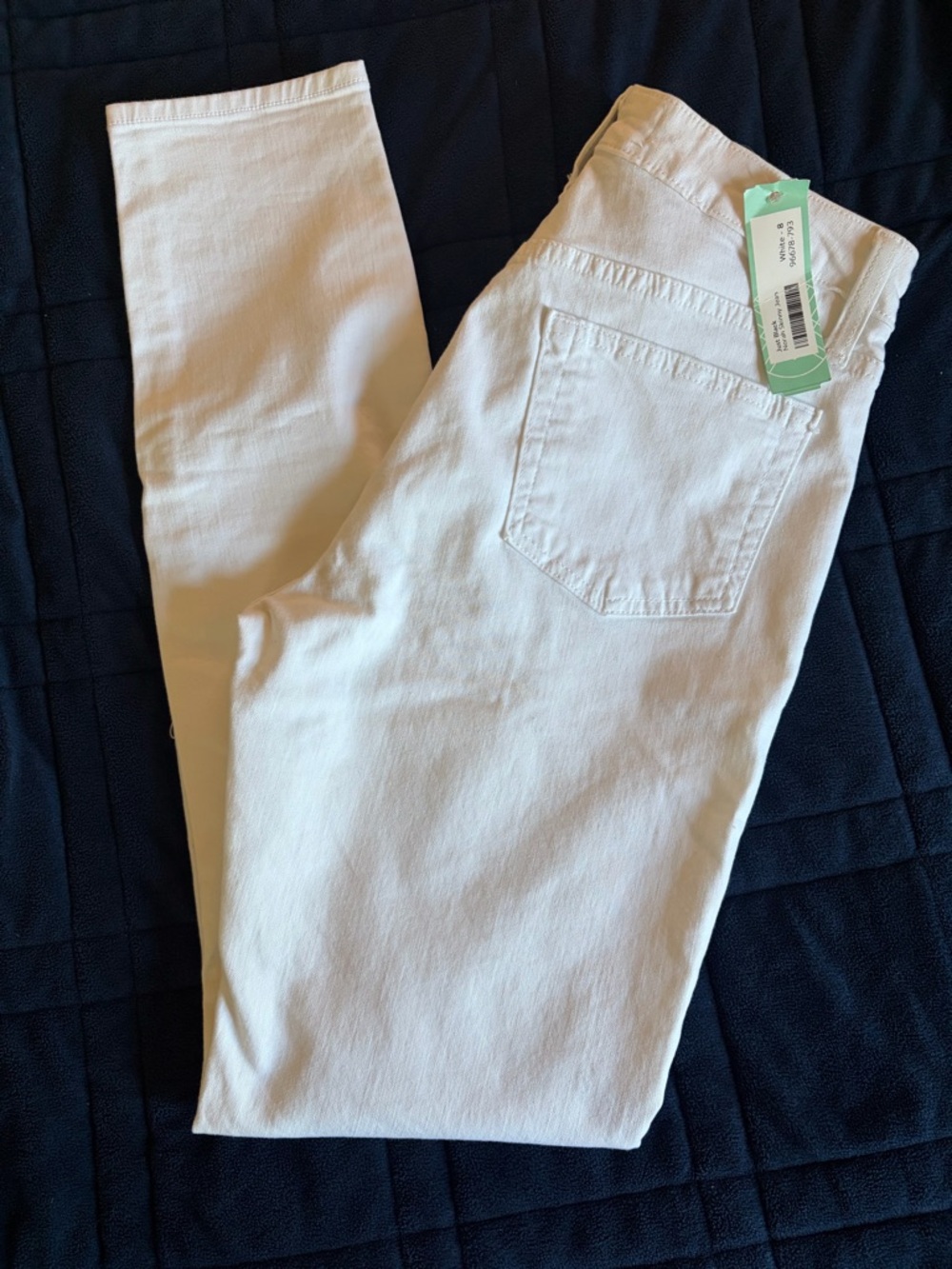 Just Black White Women's Skinny Jeans